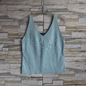 Pierre Cardin Tank Top Large Green and Blue  Sleeveless Style